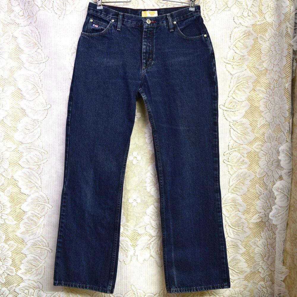Wrangler Womens Jeans Sz 11/12 x 32 Twenty X 20X Tulsa Low Rise Slim Fit Western